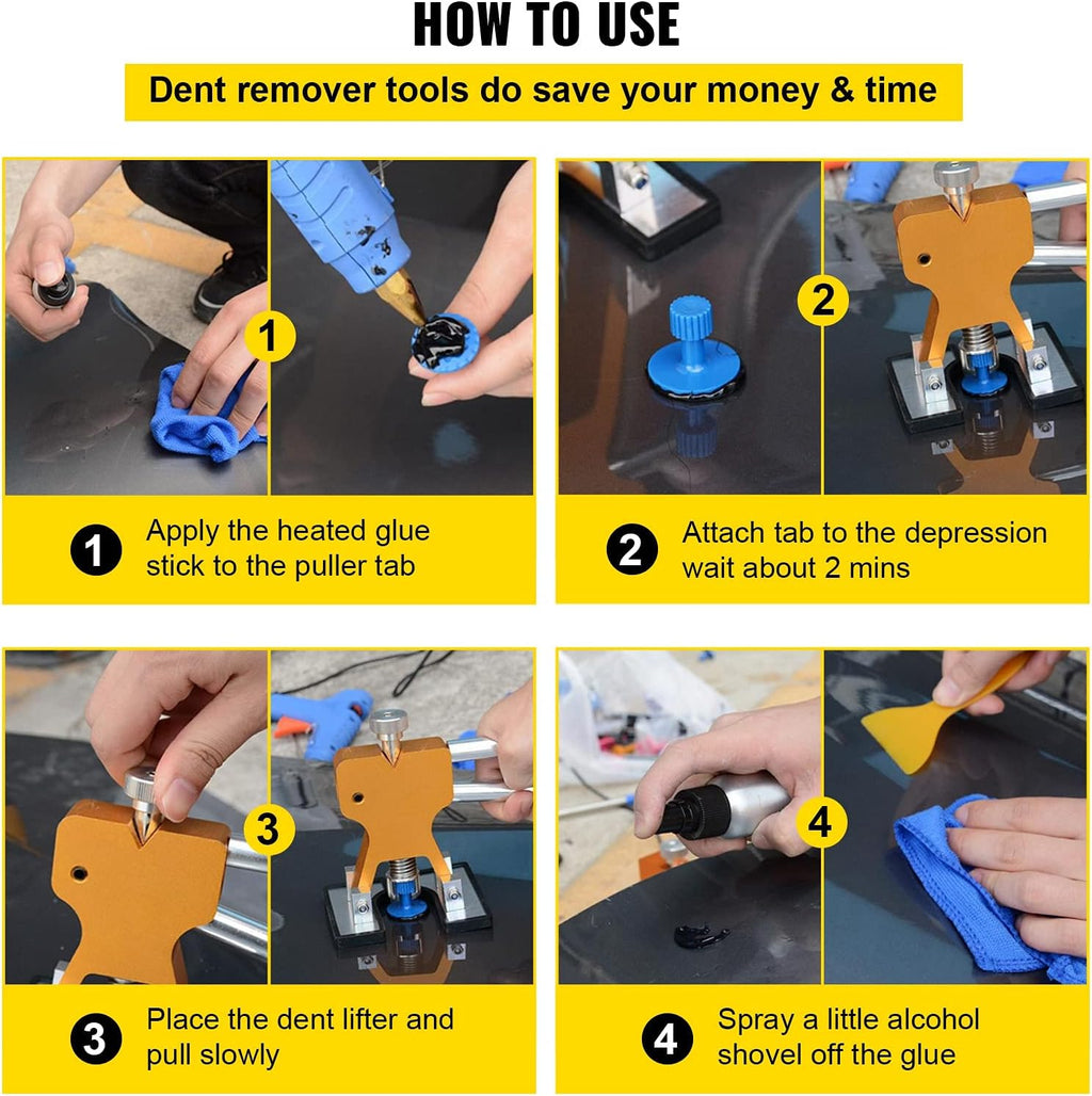 53 PCS Paintless Dent Repair Tool Kit O857652