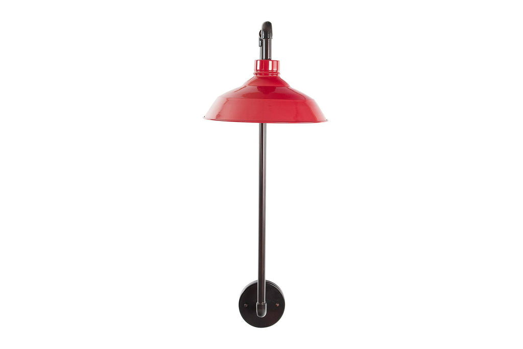Red Metal Wall Sconce O953442