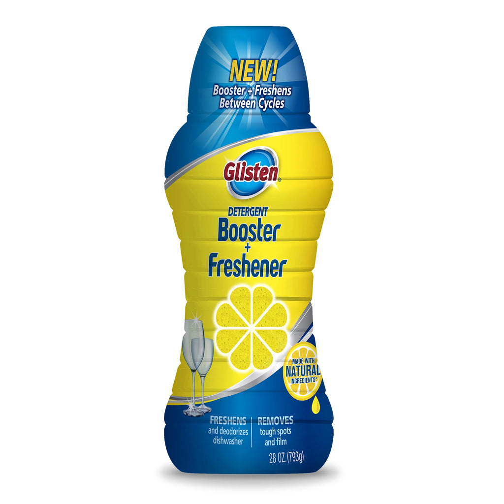 Dishwasher Detergent Booster + Freshener, 28 oz, 4 Bottles H172