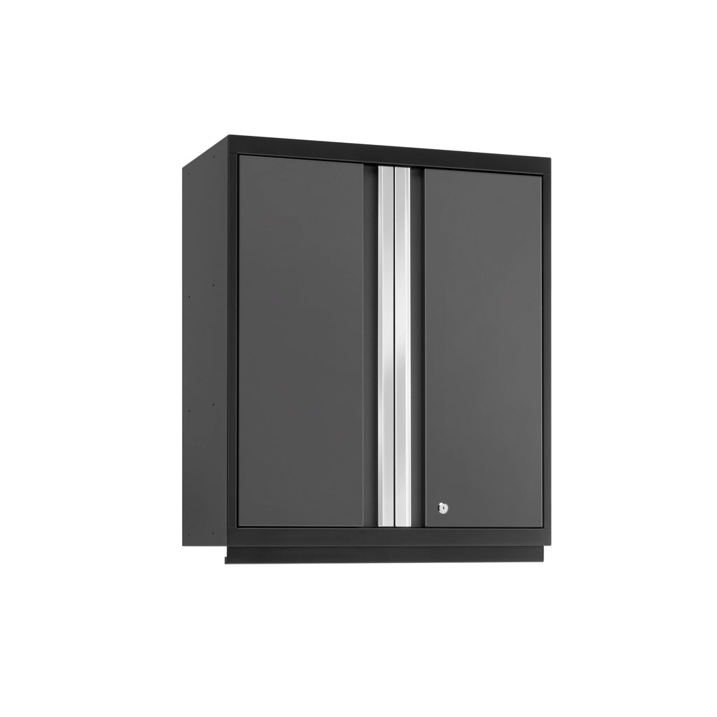 Gray Tall Wall Garage Cabinet T387