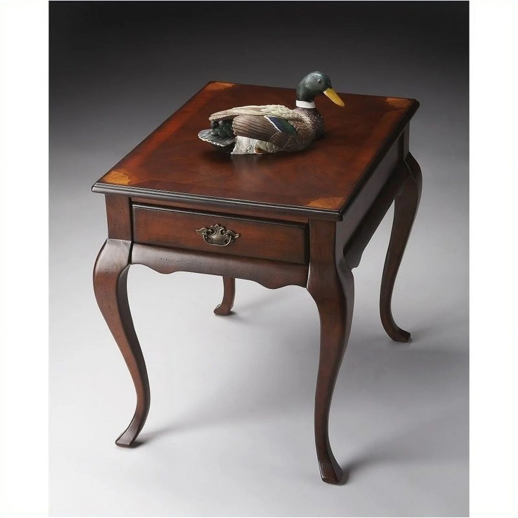 Traditional Wood End Table O868855