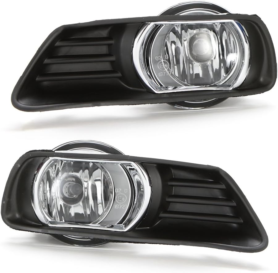Fog Lights for 2007-2009 Toyota Camry, Clear Lens, Pack of 2 A845