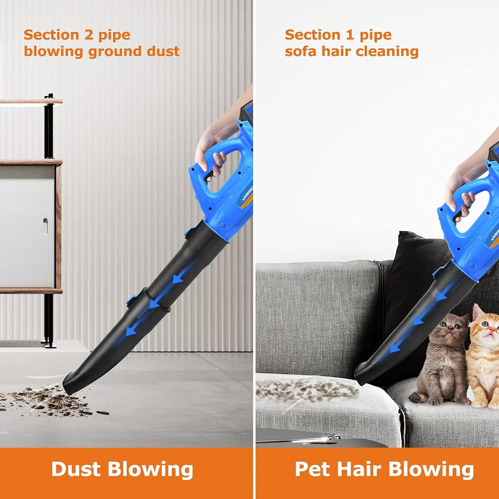 21V 4.0Ah Cordless Leaf Blower with Battery and Charger O827774