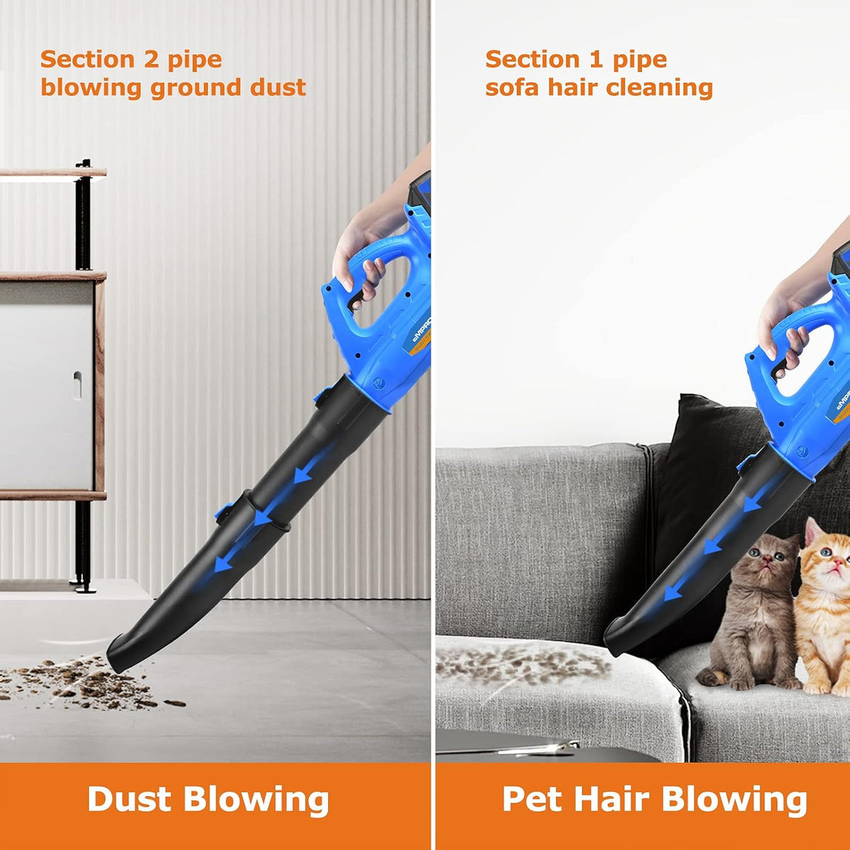 21V 4.0Ah Cordless Leaf Blower with Battery and Charger O827774