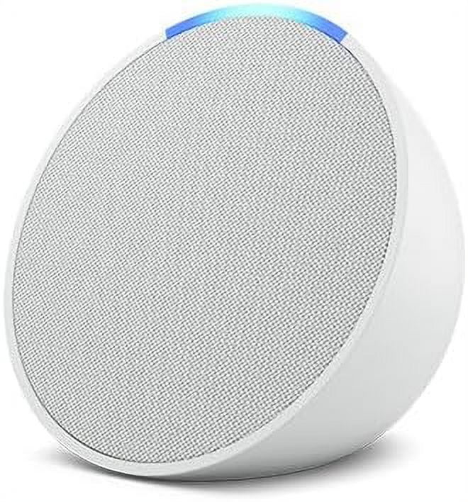 Compact Smart Speaker with Alexa Glacier White L5207