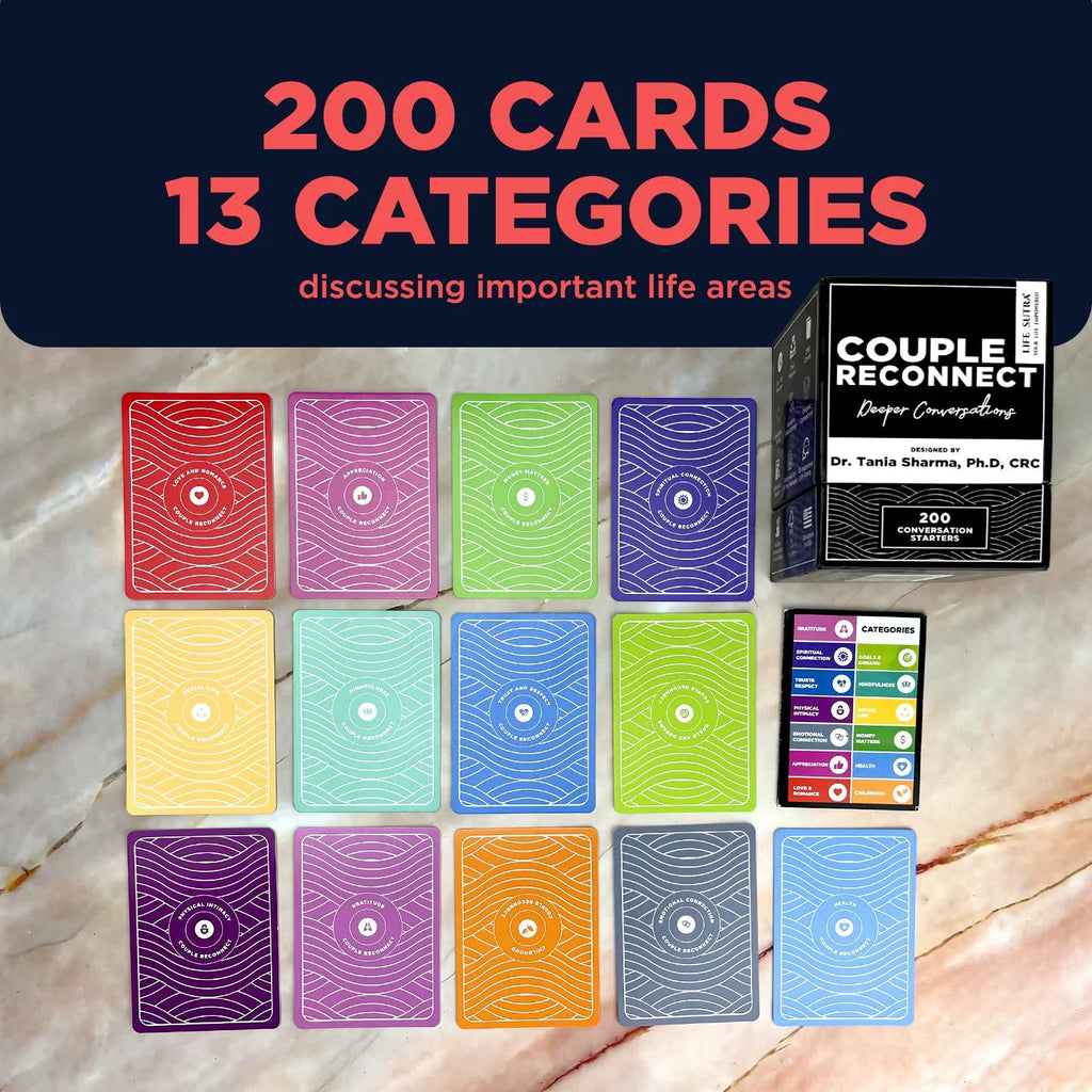 200 Couples Conversation Cards P7275