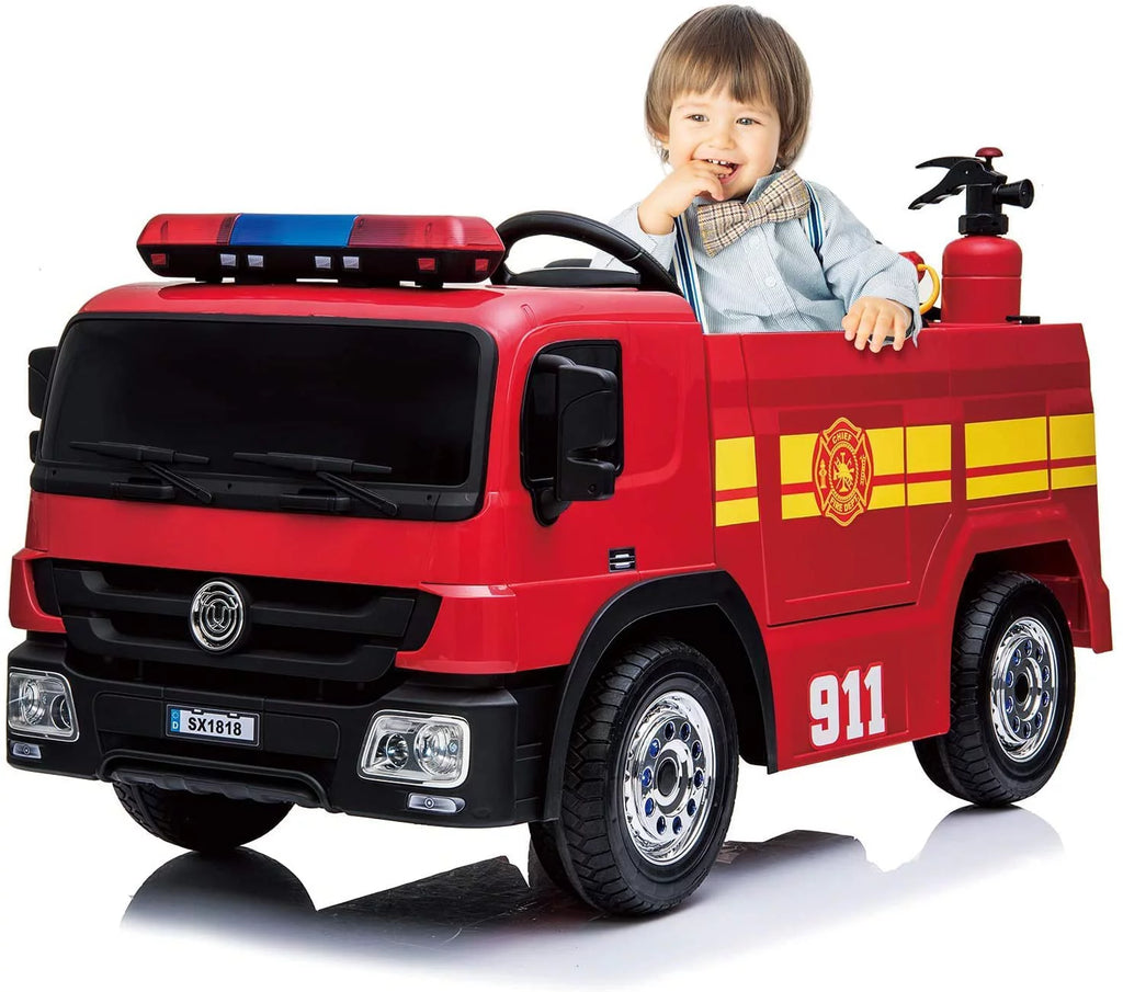 12V Battery Powered Ride On Fire Truck R629700