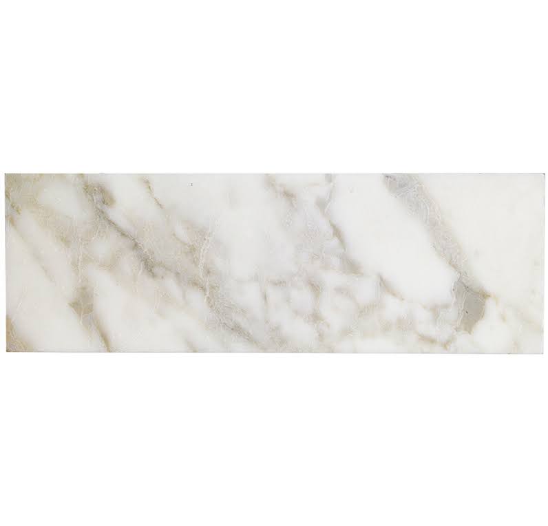 Calacatta Gold 6x18 Polished Marble Subway Tile B329