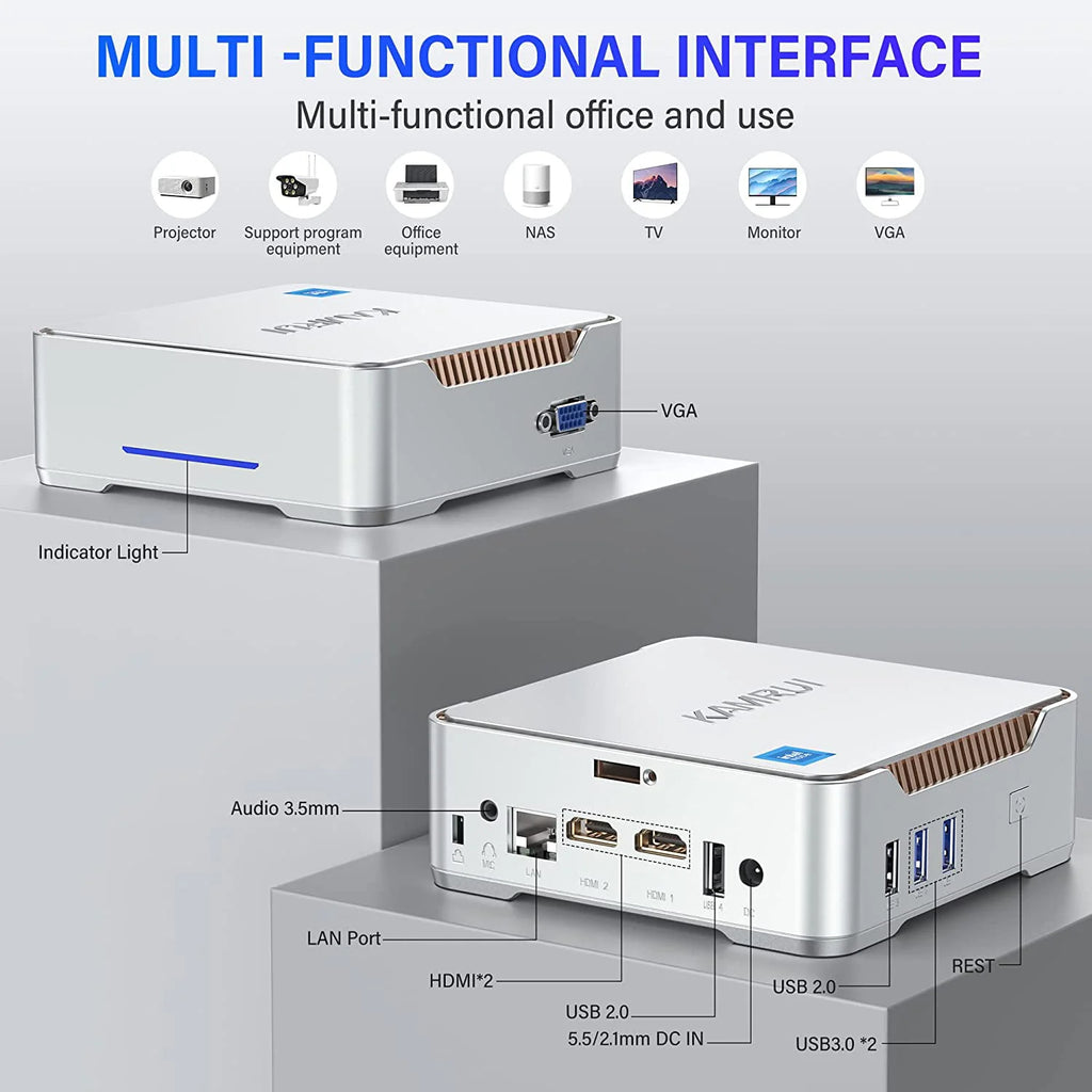 Mini PC 16GB 512GB Windows 11 Pro G187
