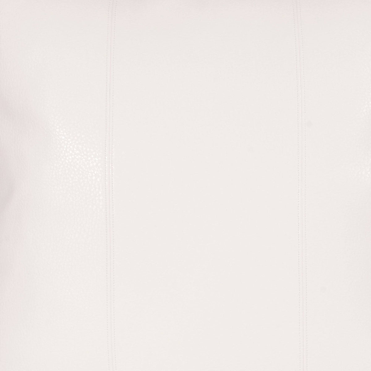 White Faux Leather Headboard Y92042