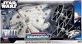 11 Piece Action Figures Playset with Millenium Falcon E332498