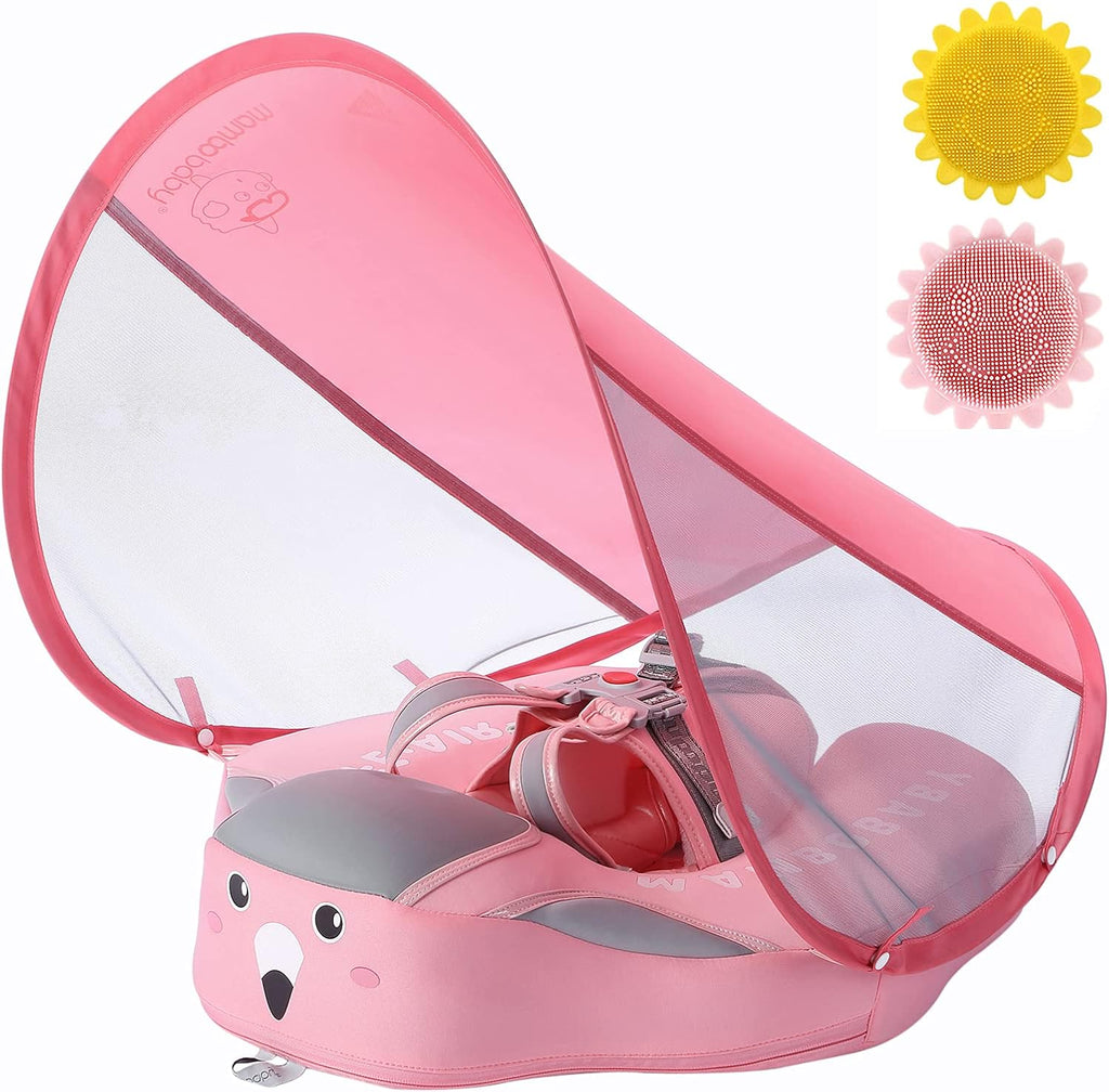 Baby Pool Float with Canopy UPF 50+, Non Inflatable U238763