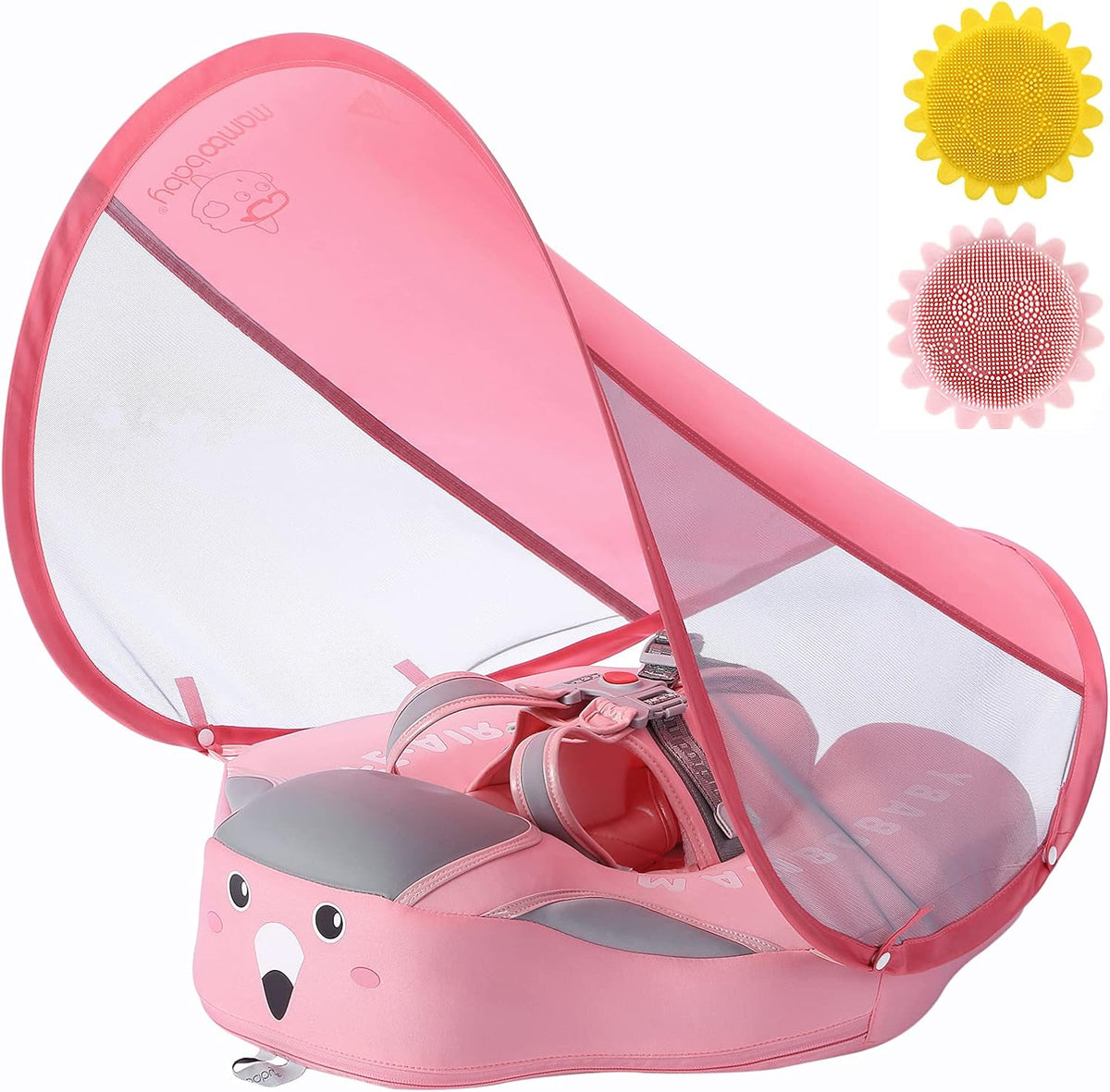 Baby Pool Float with Canopy UPF 50+, Non Inflatable U238763