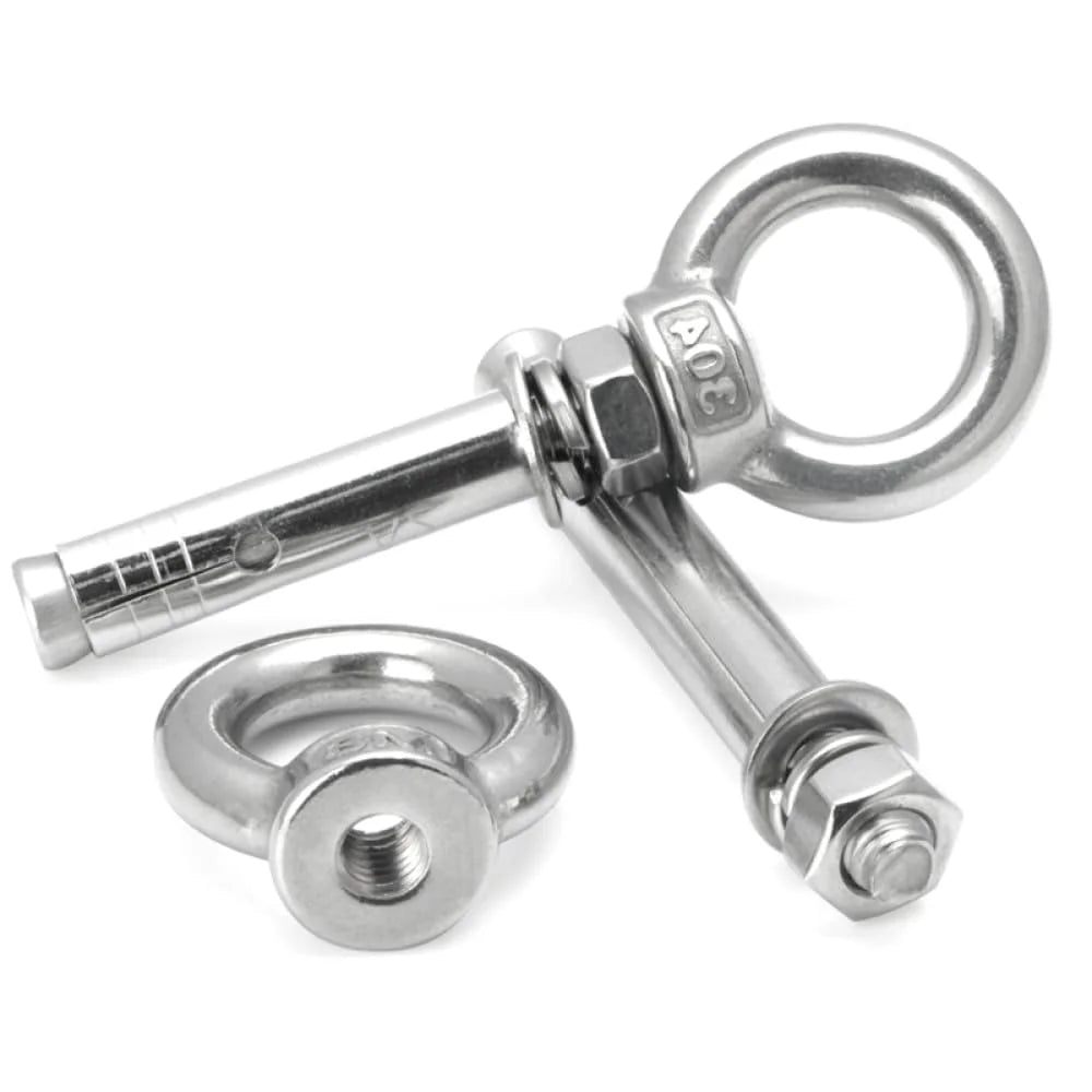 304 Stainless Steel Lifting Eye Bolt M16X100mm Z831090
