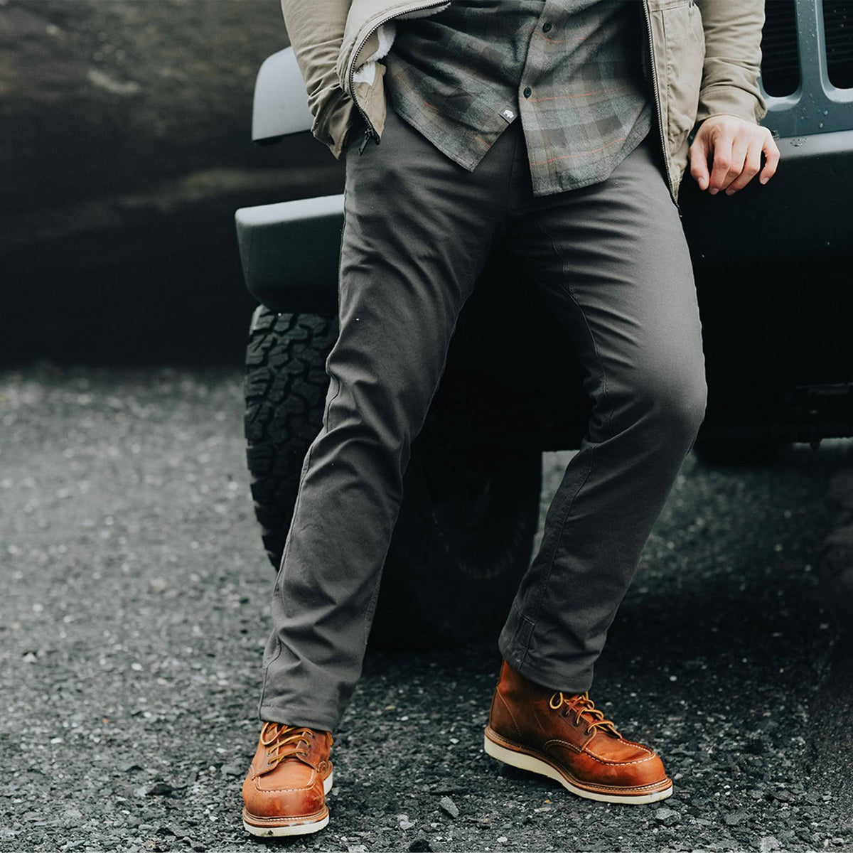 Lined Mountain Pant Classic Fit 36x32 Jackson Grey X90833