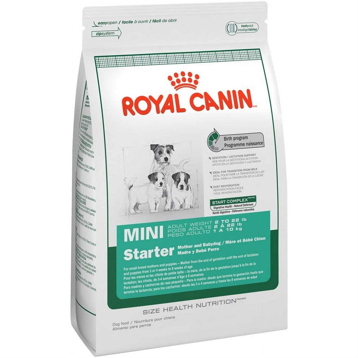 Small Starter Dry Dog Food L42816