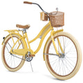 Yellow 26 Inch Cruiser Bike X38761