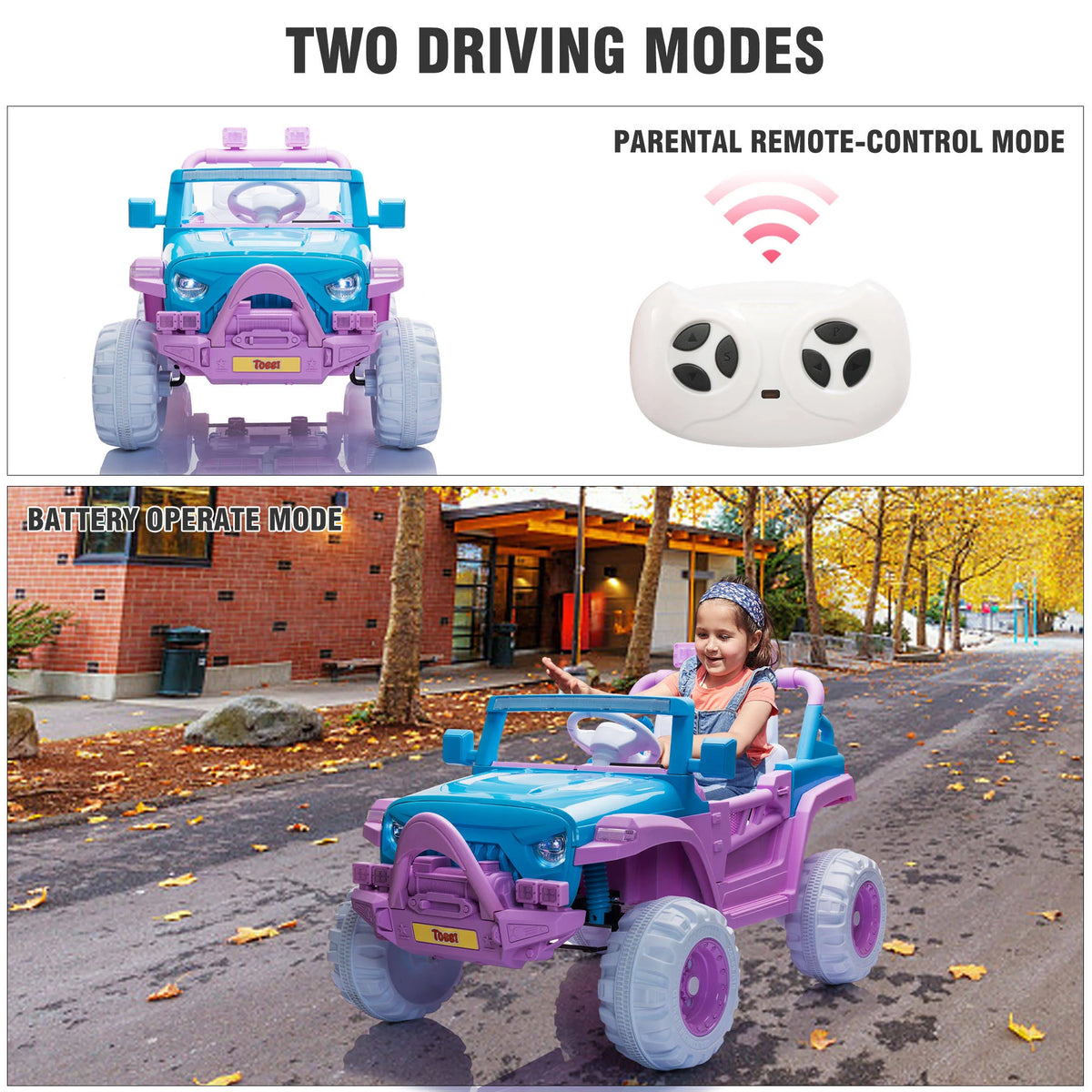 12V Electric Ride on Truck Car with Remote Control F155