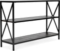 2 Tier Dark Gray Bookcase G722517