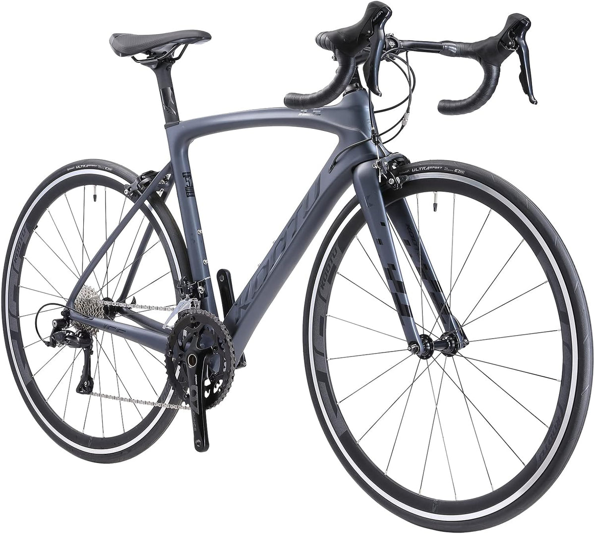 Carbon Fiber Road Bike 700C 18 Speeds Q841796