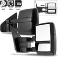 Ford F150 Pickup Truck Manual Towing Telescoping Side Mirrors Left+Right O744444