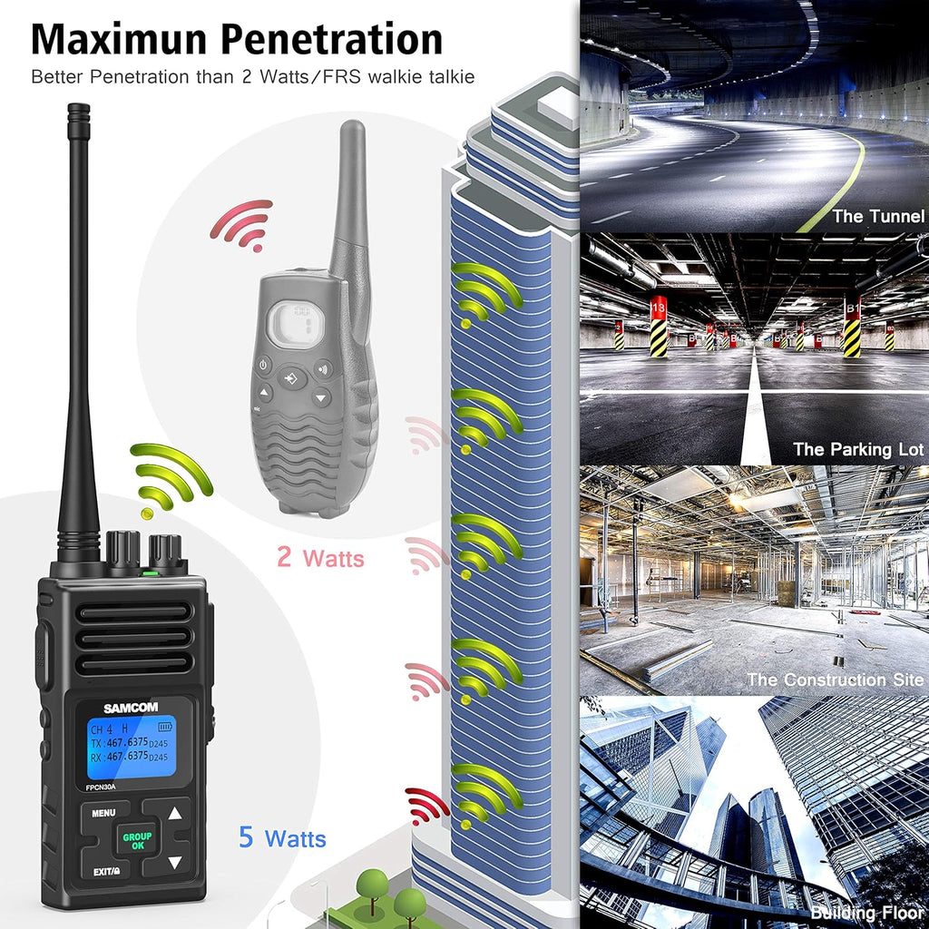 5W Two Way Radios 6 Packs B22133