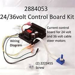 Black Trolling Motor Foot Control Board Z217511