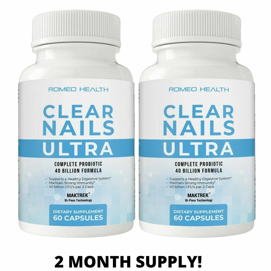 Clear Nails Ultra Extra Strength Formula Antifungal Probiotic Pills 60CT M6980