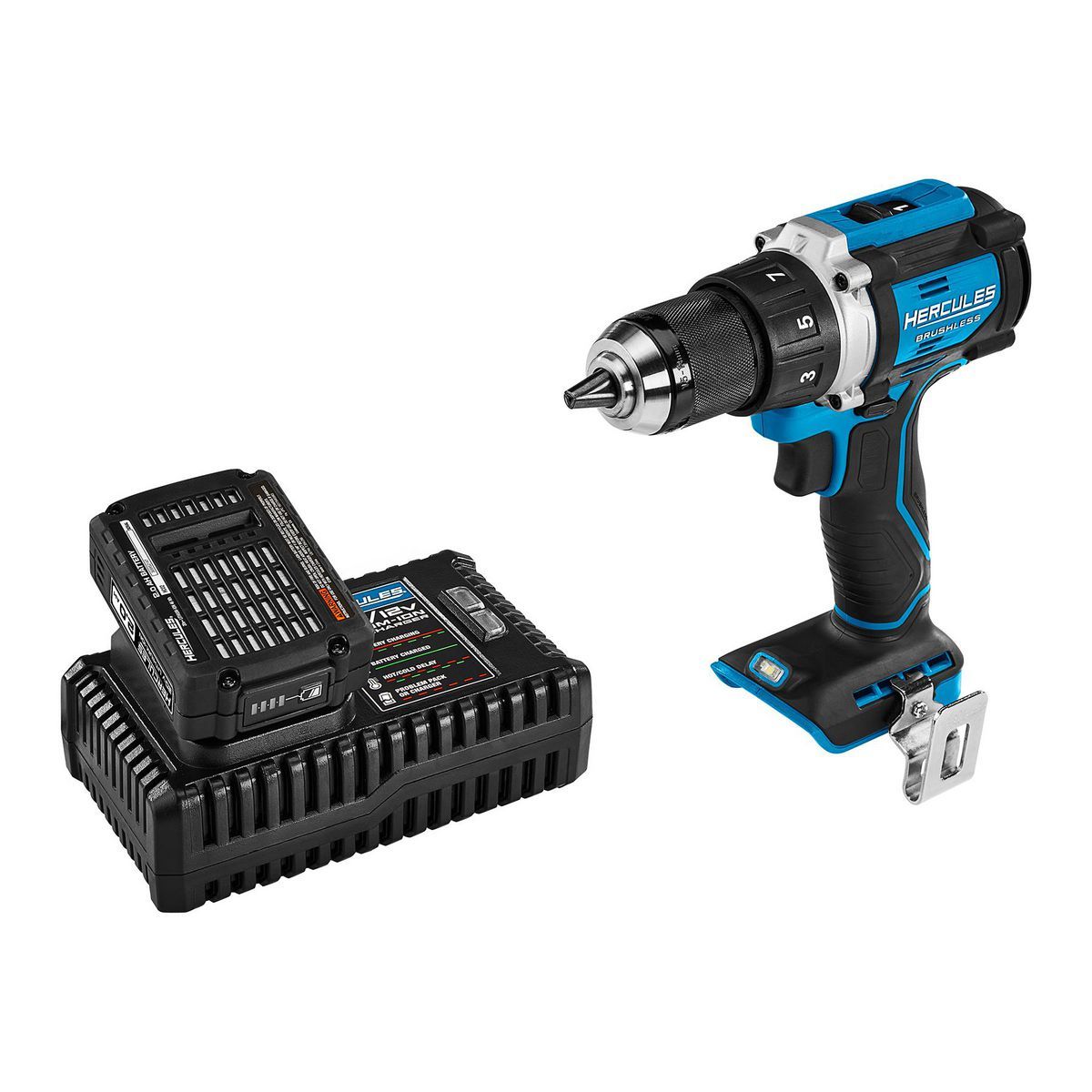 20V Brushless Cordless 1/2 in. Drill/Driver Kit with Battery and Charger R1573