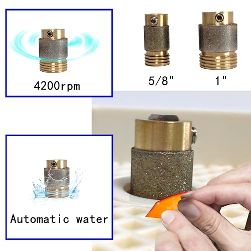 Stained Glass Grinder with Diamond Grinder Bit X80945
