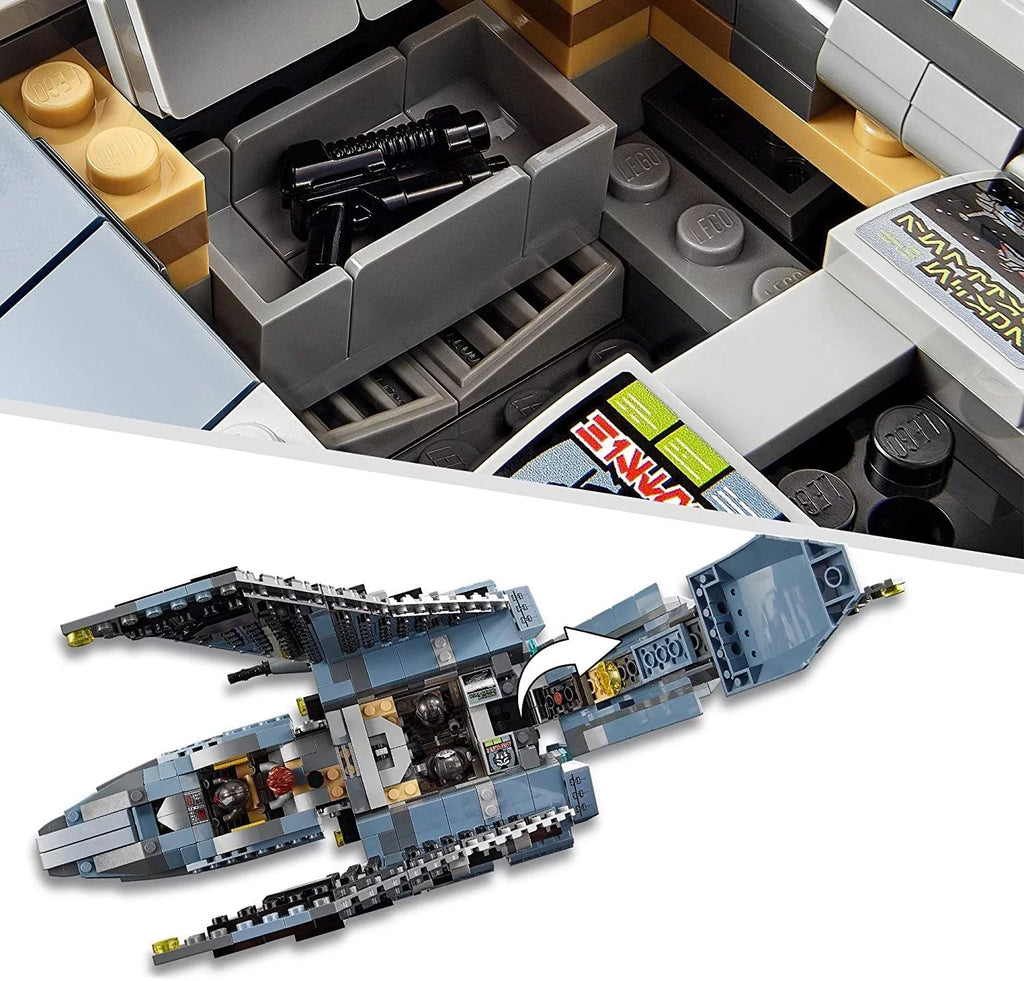 Star Wars Attack Shuttle Building Toy Set with 5 Clones Minifigures F785134