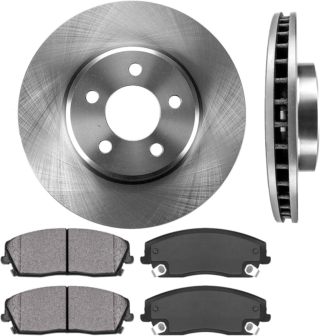 5 Lug Brake Rotors and Metallic Brake Pads E88325
