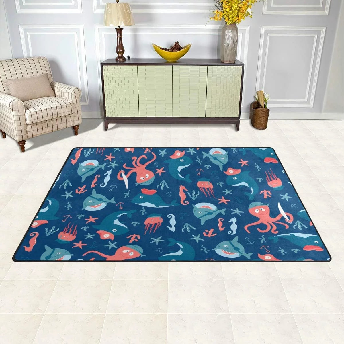 Lightweight Soft Area Rug 60 x 39 inch N35824