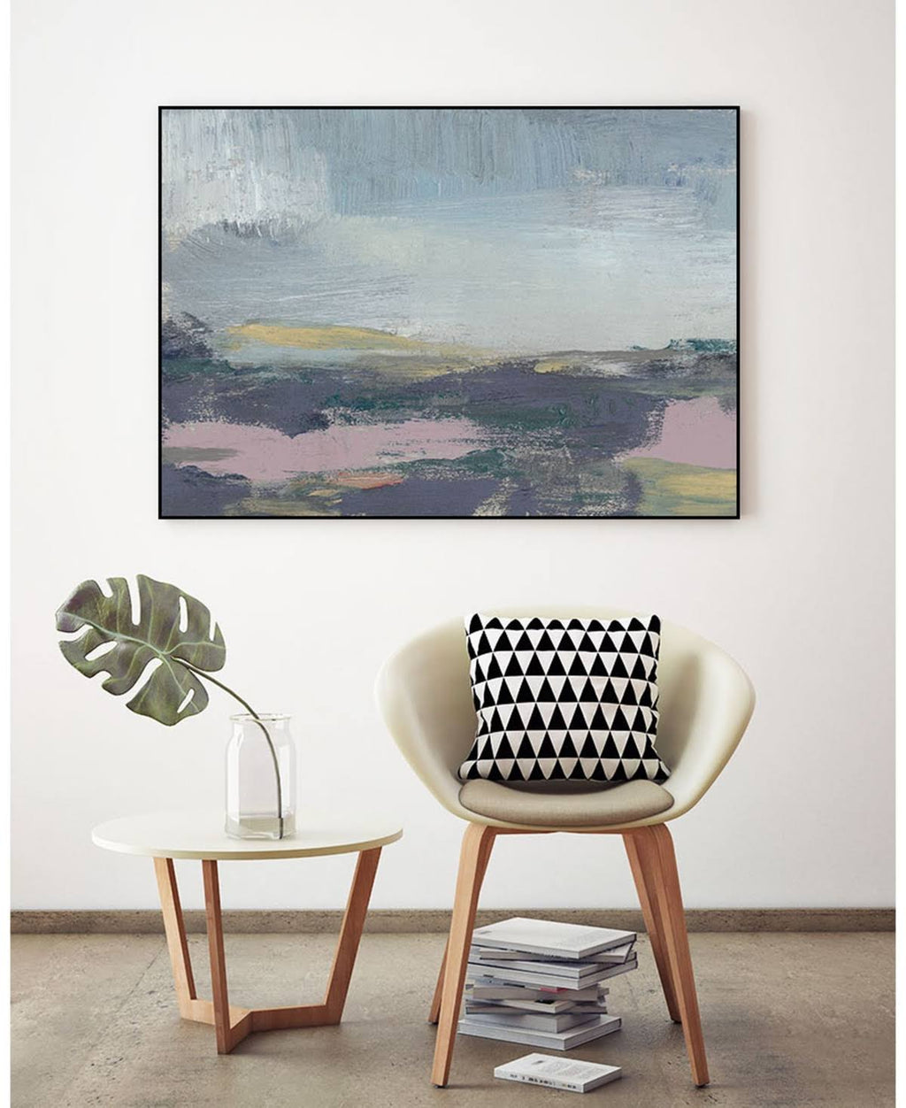 32x22 x 24x22 Framed Canvas E62388