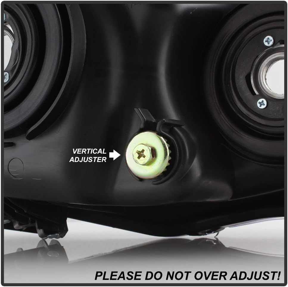 Black Headlights for Toyota Corolla A1099