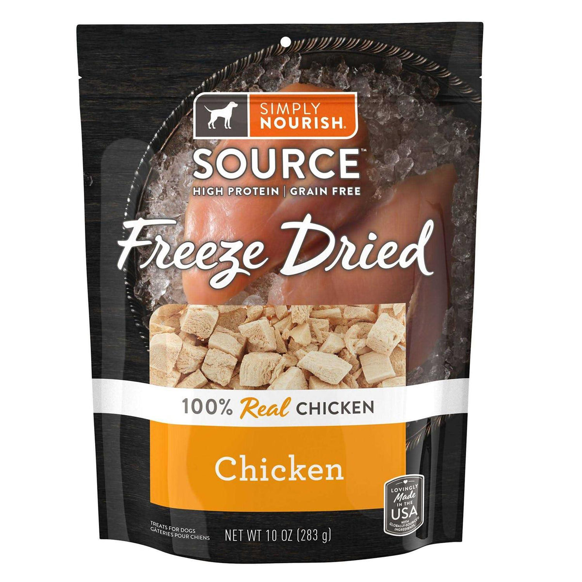 Freeze Dried Chicken Dog Treats 10 Ounce V90207
