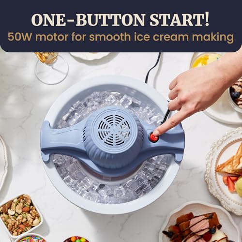 4Qt Electric Ice Cream Maker W598