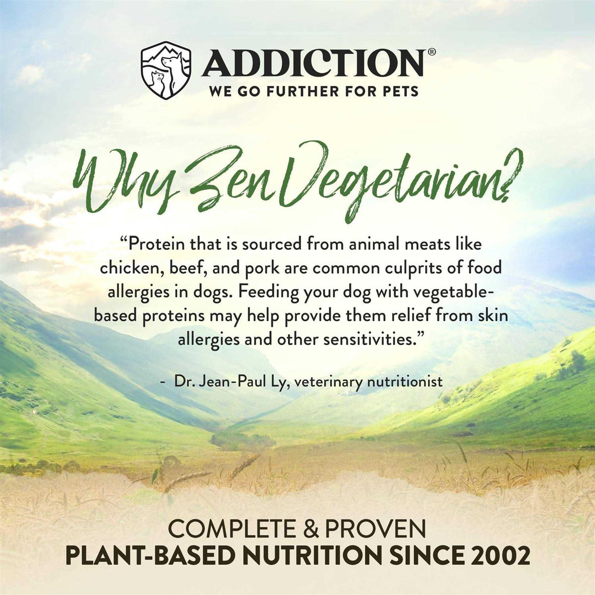 Vegetarian Dry Dog Food J9816