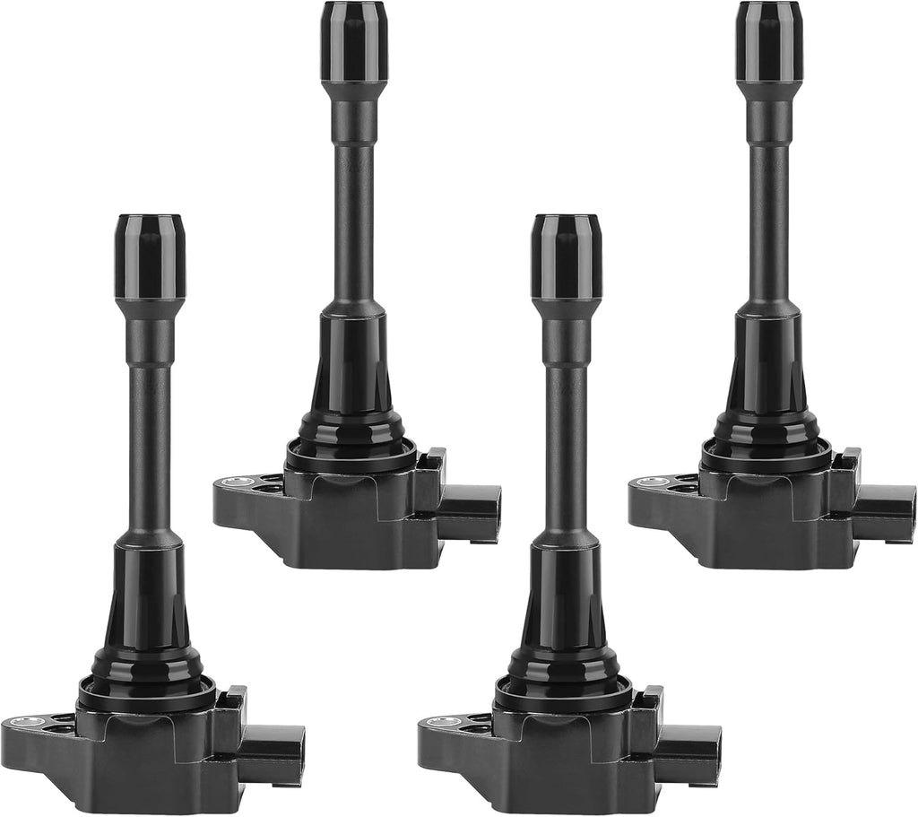 Ignition Coils 4-Pack Compatible with 2007-2018 Versa Sentra Rogue Urvan Pathfinder NV200 NV350 - 2014-2015 Infiniti QX60 - L4 1.6L 1.8L 2.0L 2.5L Pack of 2 Q825276