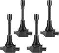 Ignition Coils 4-Pack Compatible with 2007-2018 Versa Sentra Rogue Urvan Pathfinder NV200 NV350 - 2014-2015 Infiniti QX60 - L4 1.6L 1.8L 2.0L 2.5L Pack of 2 Q825276