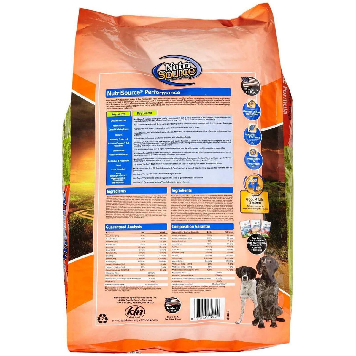 Chicken & Rice Dry Dog Food T3621