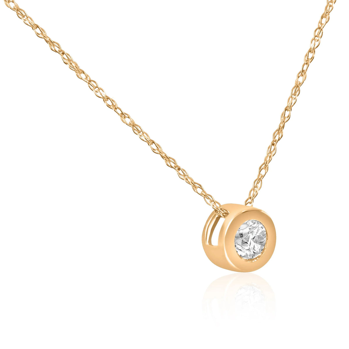 14k Yellow Gold Diamond Pendant R557296
