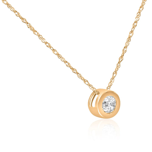 14k Yellow Gold Diamond Pendant R557296