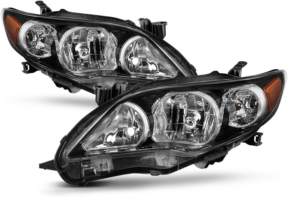 Black Headlights for Toyota Corolla A1099