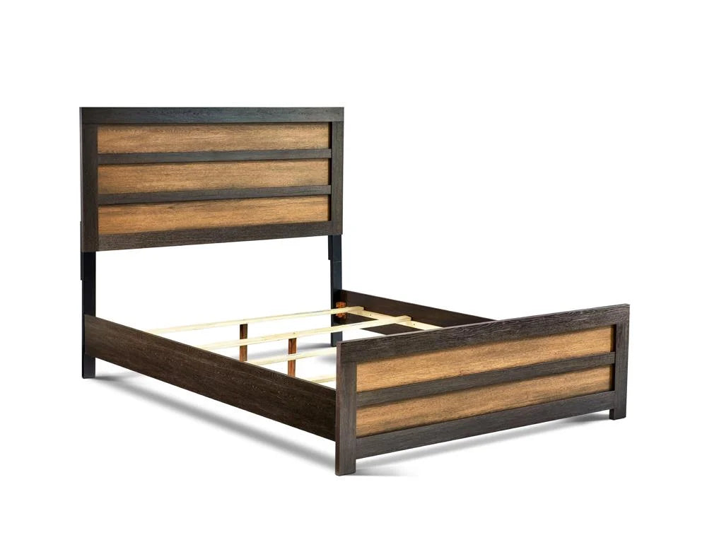 Queen Panel Bed Q486