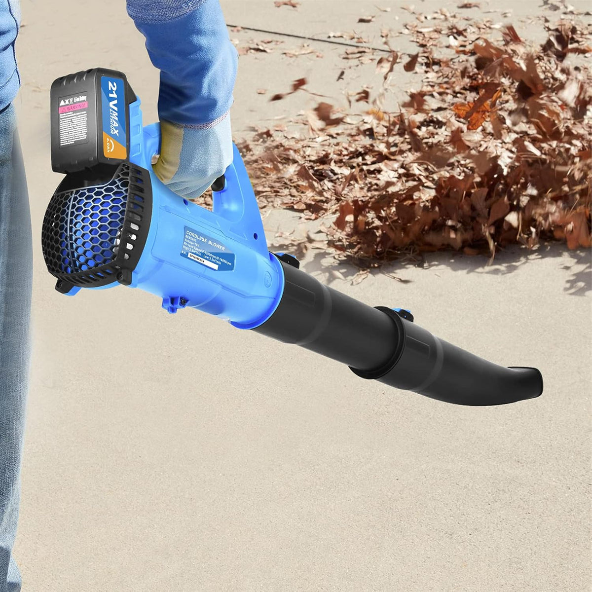 21V 4.0Ah Cordless Leaf Blower with Battery and Charger O827774