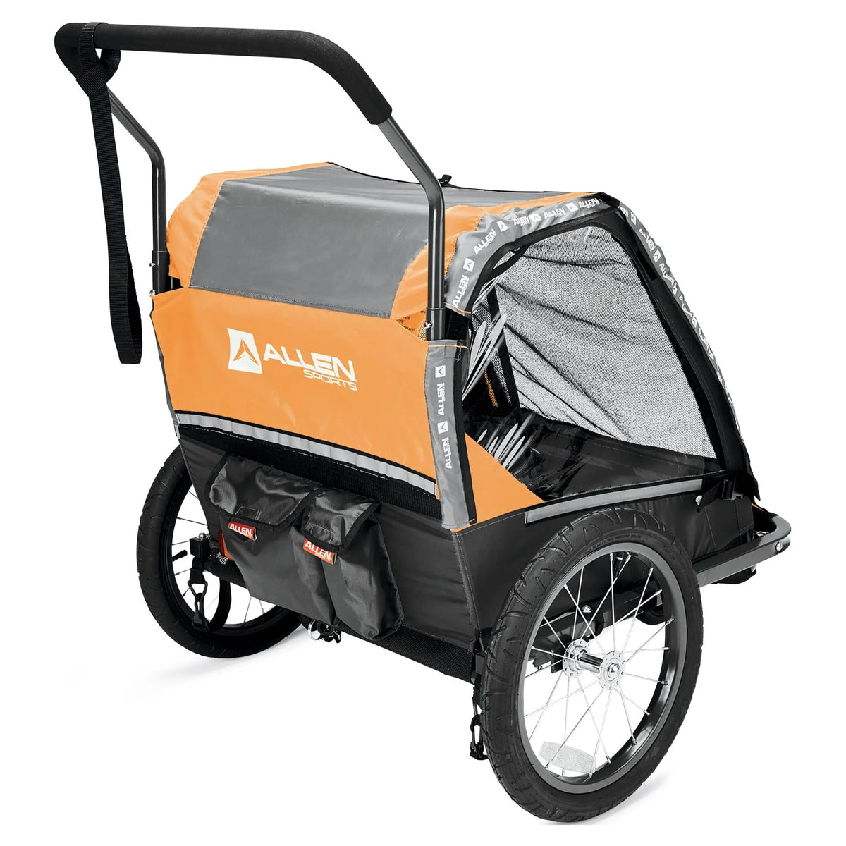 2-Child Bicycle Trailer and Stroller X5944