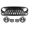 RGB Halo Headlights and Fog Lights Combo for Jeep Wrangler JK A64723