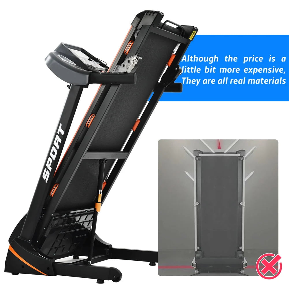 Folding Electric Treadmill with Incline R772819