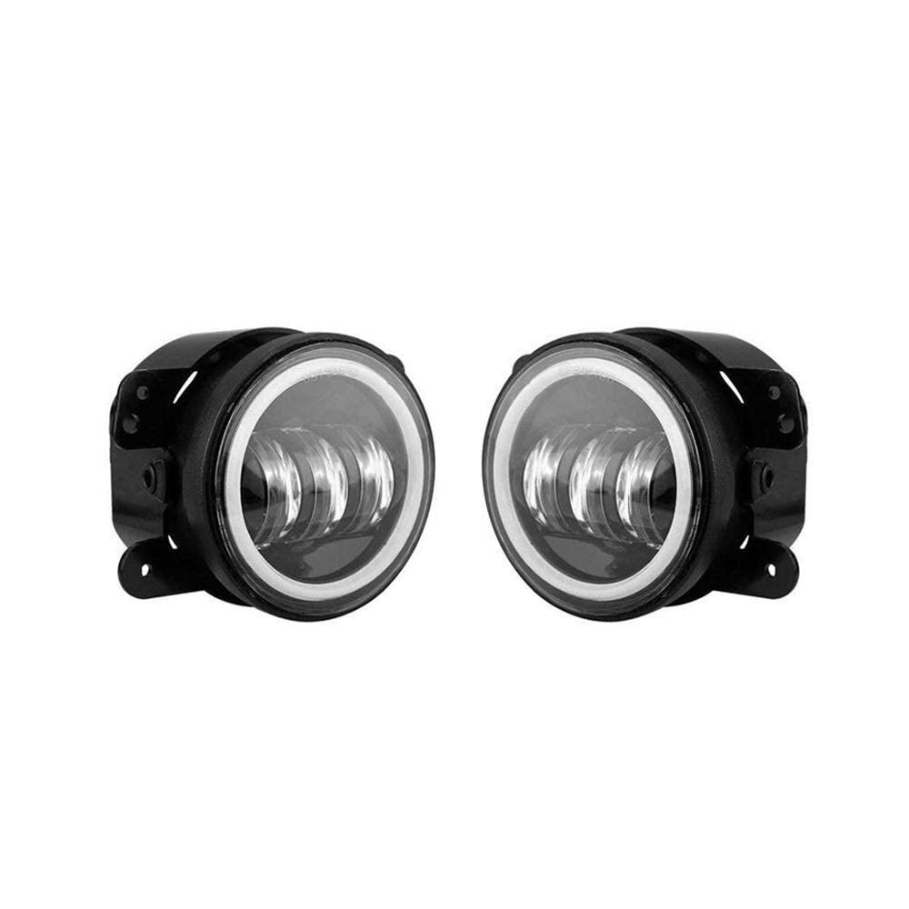 RGB Halo Headlights and Fog Lights Combo for Jeep Wrangler JK A64723
